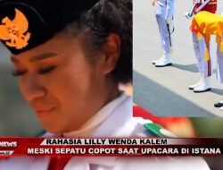 Rahasia Lilly Wenda Kalem Meski Sepatu Copot saat Upacara di Istana