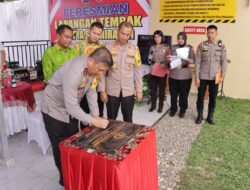 Kapolda Sumut Resmikan Lapangan Tembak Tantya Sudhirajati Polres Sergai