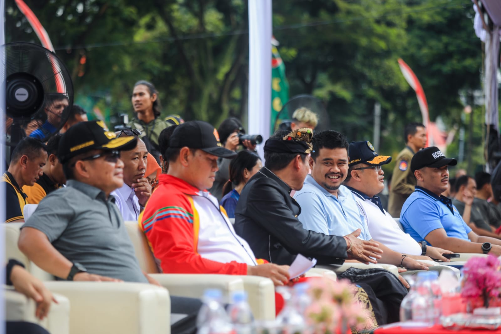Wali Kota Medan Dampingi Panglima TNI Lepas Tim The Rising Tide 2023