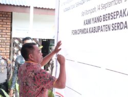 Bupati Sergai Ajak Masyarakat Perangi Narkoba