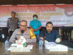 Tersangka Kurir 2 Kg Sabu Terancam Pidana Mati