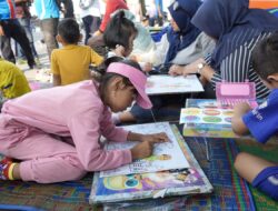 Warga Medan Berharap Ada Lomba Mewarnai Di CFD