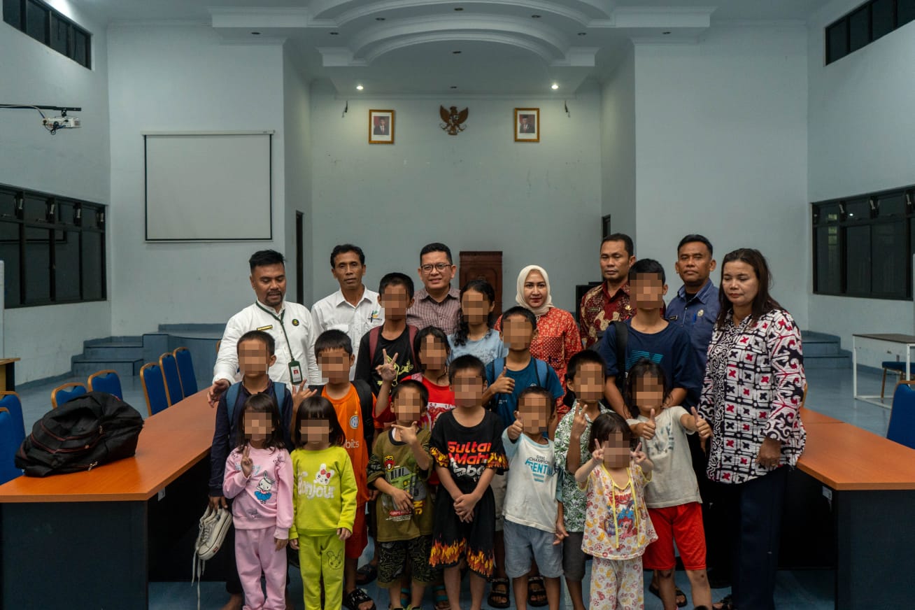Dinsos Medan Amankan 40 Anak Panti Asuhan