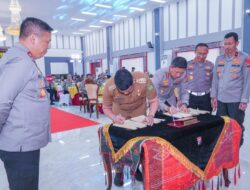 Wali Kota Medan Dan Kapolrestabes Teken MoU Pengembangan Smart City