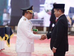Lantik Pj Walikota Padangsidimpuan, Pj Gubernur Hassanudin Minta Agar Bekerja Lebih Cepat