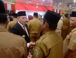 Edy Rahmayadi Lantik 155 Pejabat Tinggi Pratama, Administrator, Pengawas, dan Kepala Sekolah