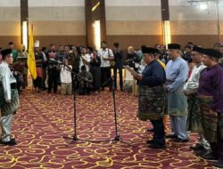 Said Aldi Lantik Pengurus DMDI Riau Disaksikan Yang Di-Pertua Negeri Malaka Malaysia