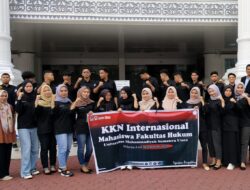Laksanakan KKN Internasional, Mahasiswa FH UMSU Disambut PCIM Malaysia