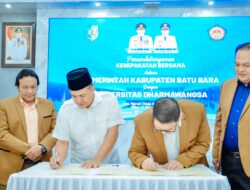Bupati Batu Bara Dan Rektor Universitas Dharmawangsa Teken MoU