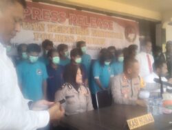 Polres Asahan Amankan 24 Tersangka Kasus Narkoba : BB 4,072 Kg Sabu Dan 313 Gr Ganja