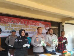 Polres Asahan Gagalkan Peredaran 2 Kg Sabu