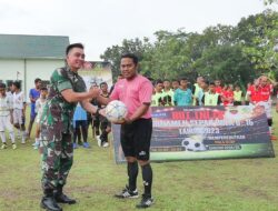 Bupati Sergai Apresiasi Turnamen Sepak Bola U-15 Dandim Cup