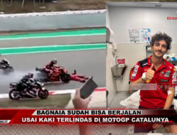 Bagnaia Sudah Bisa Berjalan Usai Kaki Terlindas di MotoGP Catalunya