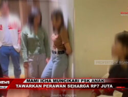 Mami Icha Muncikari PSK Anak Tawarkan Perawan Seharga Rp7 Juta