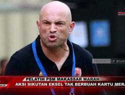 Pelatih PSM Makassar Marah Aksi Sikutan Eksel Tak Berbuah Kartu Merah
