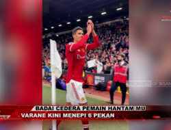 Badai Cedera Pemain Hantam MU, Varane Kini Menepi 6 Pekan