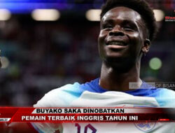 Buyako Saka Dinobatkan Jadi Pemain Terbaik Inggris Tahun Ini