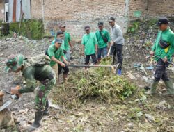 400 Personel Gabungan Gotong Royong Bersihkan Sungai Deli