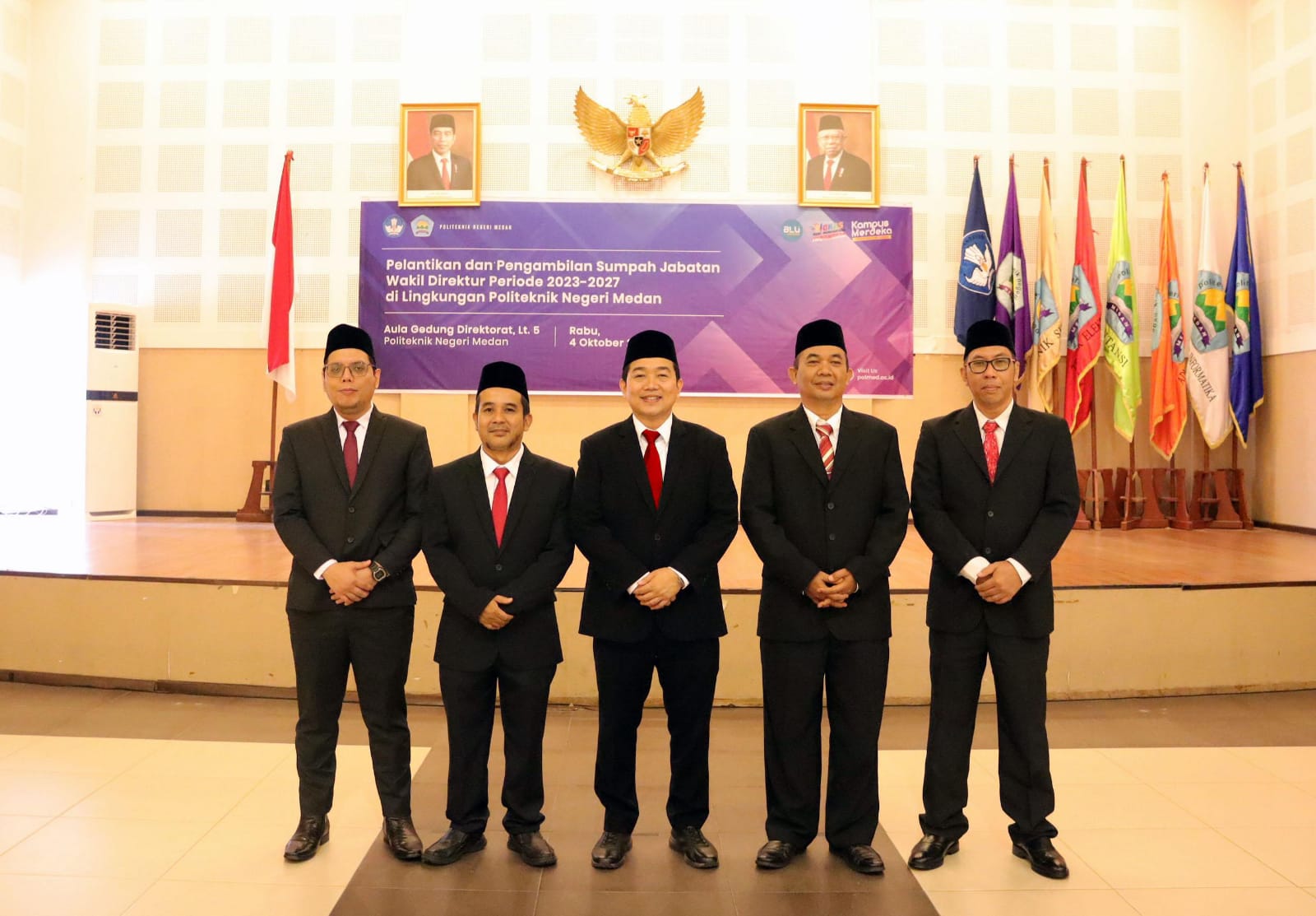 Lantik 4 Wakil Direktur Masa Bhakti 2023-2027 Mendatang Ini Pesan Direktur Polmed