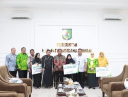 Bupati Sergai Serahkan Santunan JKM kepada Ahli Waris