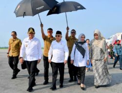 Pj Gubernur Hassanudin Sambut Kedatangan Wapres Ma’ruf Amin