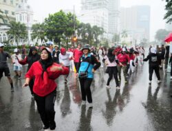 CFD Medan Dimeriahkan Lomba Senam Hajar Serangan Fajar untuk Kampanye Anti Korupsi