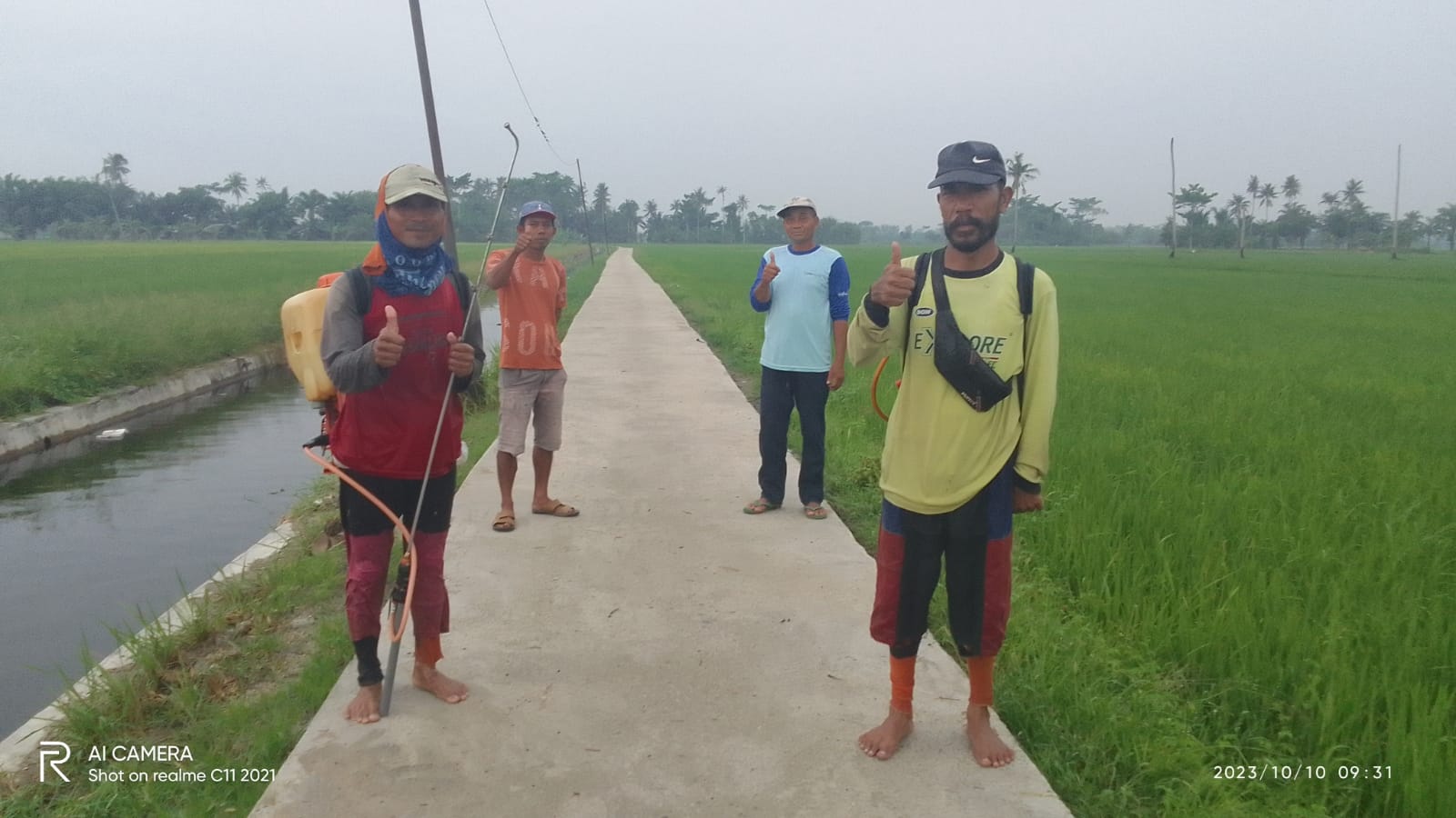 Bangun JUT, Sepanjang 367 Meter, Warga Desa Pematang Cermai Ucapkan Terima Kasih Ke Bupati Sergai