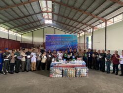 Pemusnahan Barang Ilegal oleh Kapolsek Sei Kepayang dan Kolaborasi Penegakkan Hukum