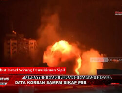 Update 5 Hari Perang Hamas-Israel Data Korban Sampai Sikap PBB