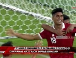 Timnas Indonesia Menang Telak 6 0 Diwarnai Hattrick Dimas Drajad