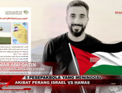 5 Pesepakbola yang Meninggal Akibat Perang Israel Vs Hamas