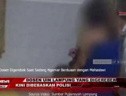 Dosen UIN Lampung yang Digerebek dengan Mahasiswinya Kini Dibebaskan Polisi