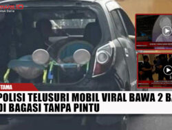 Polisi Telusuri Mobil Viral Bawa 2 Bayi di Bagasi Tanpa Pintu