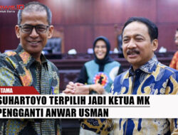 Suhartoyo Terpilih Jadi Ketua MK Pengganti Anwar Usman