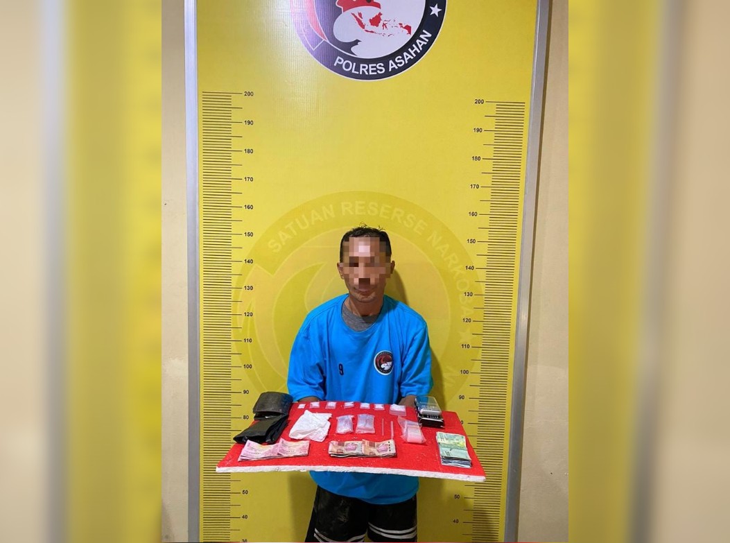 Polisi Amankan Tersangka Pengedar Sabu