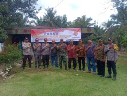 Polsek Bandar Pasir Mandoge Hadirkan Posko Kampung Bebas Dari Narkoba