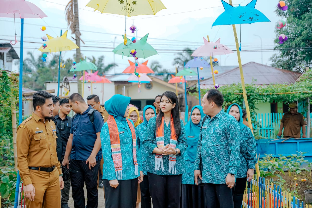 Kahiyang Sambut Tim Evaluasi PTP2WKSS Sumut 