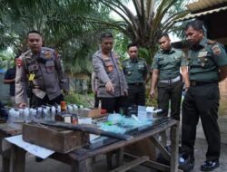 Dipimpin Kapolda Sumut, Pangdam I BB Hingga Kepala BNN Sumut , Barak Judi – Narkoba di Kutalimbaru Digrebek