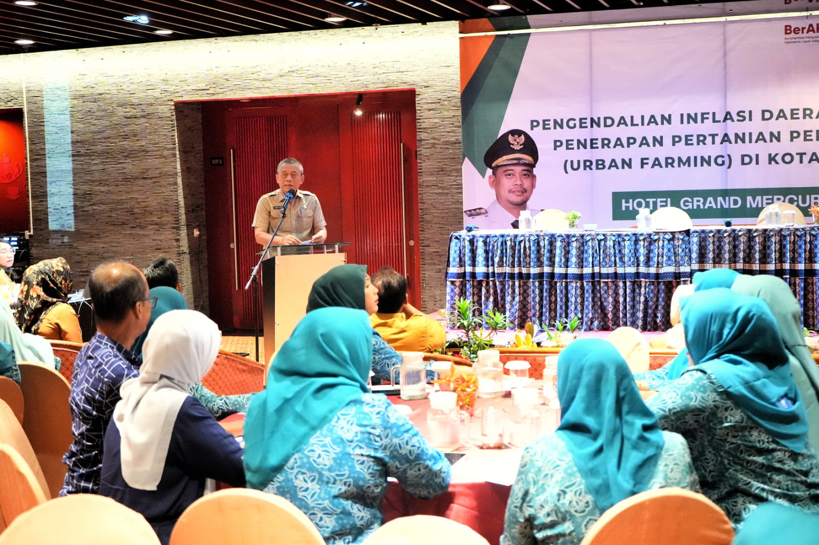 Pemko Medan Sosialisasikan Penerapan Urban Farming Untuk Pengendalian Inflasi Daerah