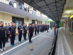 Polrestabes Medan Gelar Binlat Mandiri Bintara Dan Tamtama Diktuk Gelombang I/2024