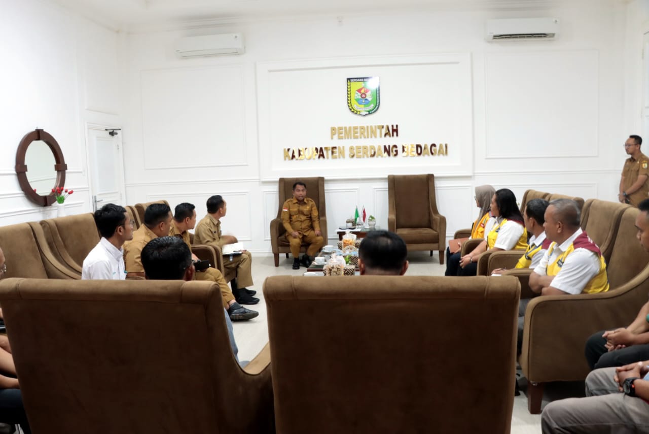 Persiapkan Pelebaran Jalan Nasional Di Sei Rampah, Pemkab Sergai Koordinasi Dengan Satker P2JN Sumut