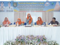 Pemkab Asahan Gelar Sosialisasi Budaya Baca Dan Literasi