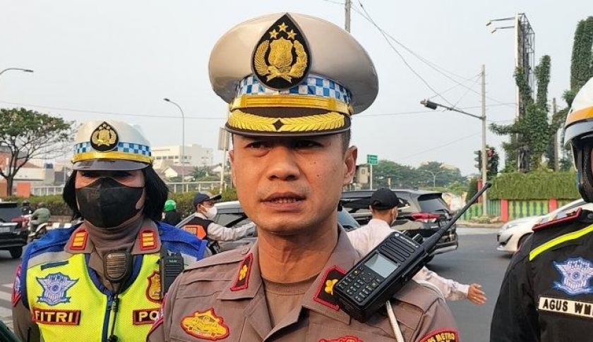 Polisi Tilang Pemotor Santuy di Jalan Margonda Depok, Motor Ikut Ditahan