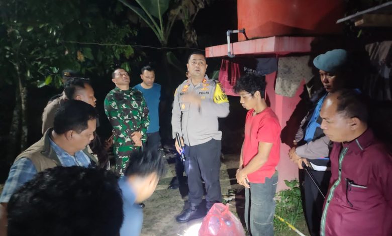 Kapolres Taput Dan Dandim 0210/ TU Pimpin Pengerebakan Kapung Narkoba di Kecamatan Purba Tua