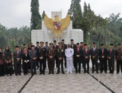 Kapolres Asahan Hadiri Upacara Ziarah Makam Pahlawan