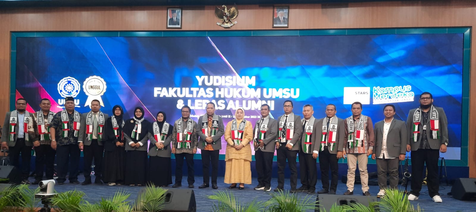 FH UMSU Gelar Aksi Peduli Palestina, Terkumpul Rp20 Juta