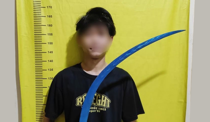 Polisi Amankan Remaja Bawa Sajam, Dua Rekannya Masih Diburu