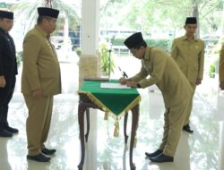 Wabup Asahan Lantik Pejabat Aministrator Dan Pengawas