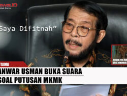 Anwar Usman Buka Suara Soal Putusan MKMK