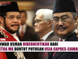 Anwar Usman Diberhentikan dari Ketua MK Buntut Putusan Usia Capres-Cawapres 1 Anwar Usman Diberhentikan dari Ketua MK Buntut Putusan Usia Capres-Cawapres